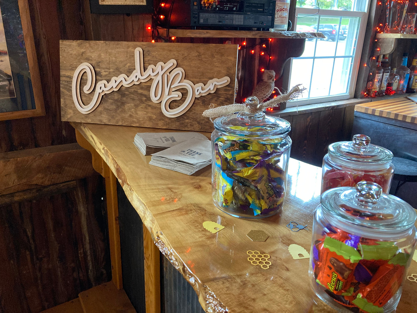 Candy Bar Sign for Candy Station - "Candy Bar"