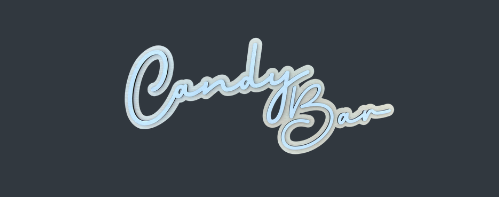 Candy Bar Sign for Candy Station - "Candy Bar"
